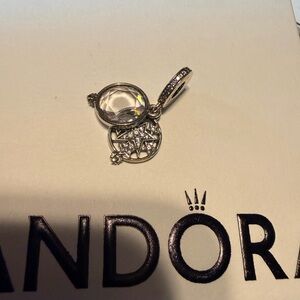 Pandora Magnified Star Dangle Charm Pendant S925